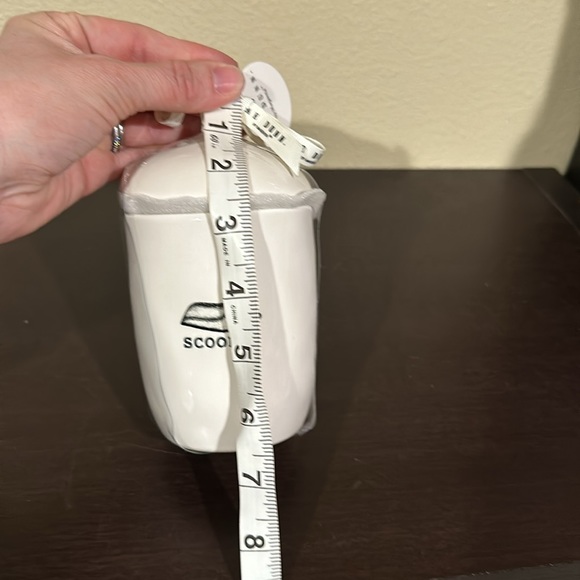 NWT Rae Dunn Scoop ceramic canister with lid - Picture 5 of 6